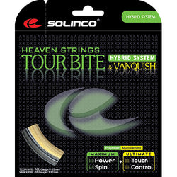 Solinco Tour Bite + Vanquish Hybrid Set