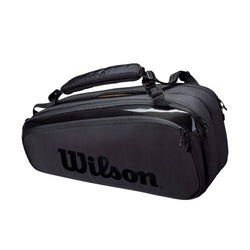 Wilson Super Tour 9 Pack Pro Staff Black Tennis Bag