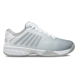 K-Swiss Women's Hypercourt Express 2 Tennis Shoes White Highrise and Silver